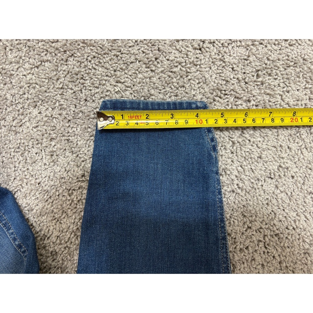 MOTHER Jeans Vamp Spiked Heels to Tractor Wheels Stretch Womens 28 (30 x 26.75) - Picture 15 of 16